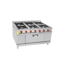 Himaksan Endüstriyel 150x100 Cm 6+1 Doğalgazlı 6 Lı Kuzine Ocak