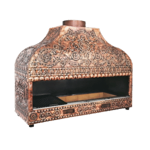 Antik Bakır 120 Cm Ocakbaşı Kapalı Izgara